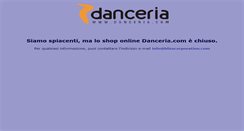 Desktop Screenshot of danceria.com